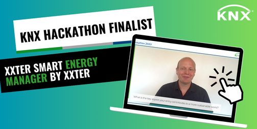 KNX Hackathon Finalist: De xxter Smart Energy Manager vermindert het verbruik met wel 30%