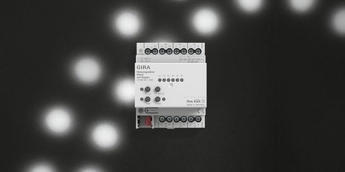 GIRA: KNX-verwarmingsactuator 6-voudig met regelaar