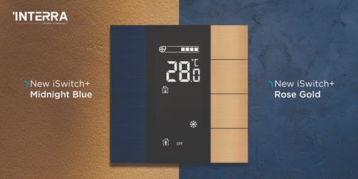 Nieuwe Interra iSwitch+: een verbeterde versie van de unieke KNX schakelaar serie!